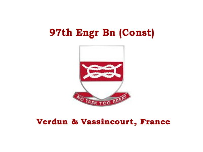 97th Engineer logo t-shirt