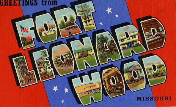 Ft Wood Postcard