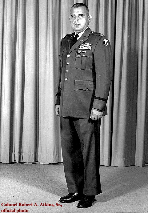 Colonel Atkins photo courtesty of his daughter