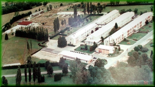 former Vassincourt military compound, 2007 (aerial view)