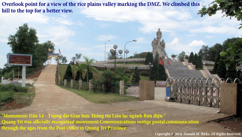 Vietnam Battlefield Tours, Approach to DMZ