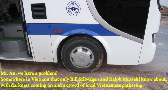 Problem on Mr. An's bus, but not for long