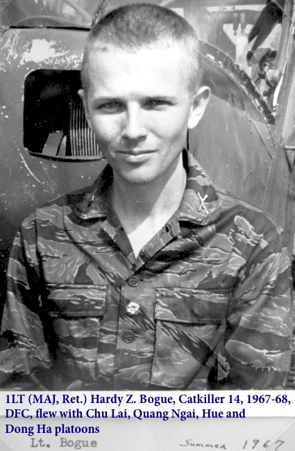 1LT Hardy Z. Bogue, Catkiller 14, 1967-68