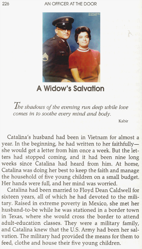 Story by Lora Ann (nee Caldwell) de la Cruz, page 226