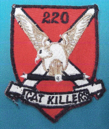 CAT KILLER patch , Courtesy of Dick Wells , 1971