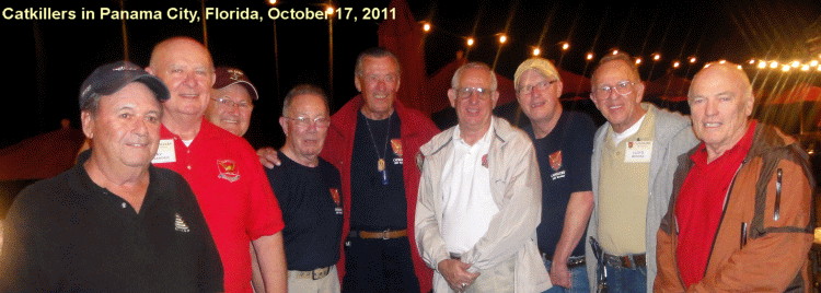 L to R: Joe Davis, Ray Alexander, Jerry Jackson, Gene Wilson, Roger Putnam, Dick Bielot, Jay Snell, Lloyd Morgan and Jim Carlin