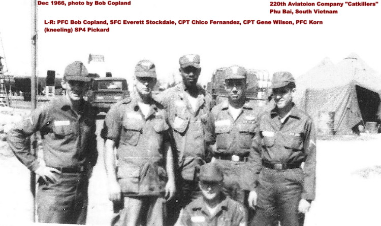 The Operations team, December 1966, Phu Bai