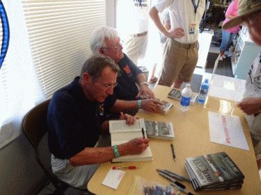 Catkillers Doc Clement and Charlesd Finch, EAA Airventure Oshkosh  July 2012