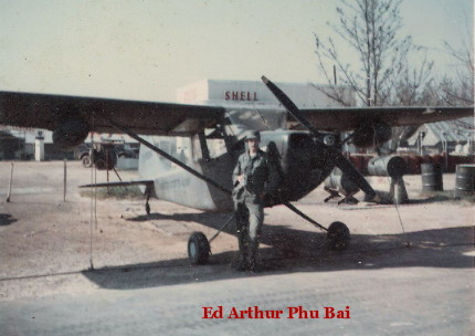 Ed Arthur at Phu Bai
