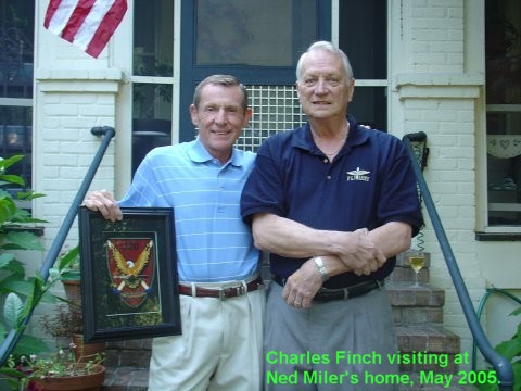 Charles Finch, Ed Miler, May 2005