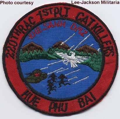 1st Plat, 220th RAC patch