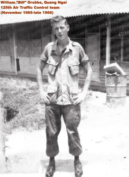 William Grubbs, 125th ATC, Quang Ngai, Vietnam, 1966