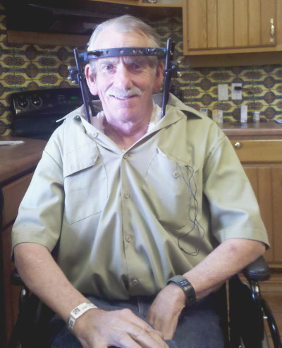 Jack Bentley, recovering from spinal surgery, January 2011
