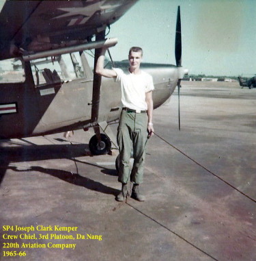 SP4 Joseph C. Kemper, Crew Chief, 3rd Platoon