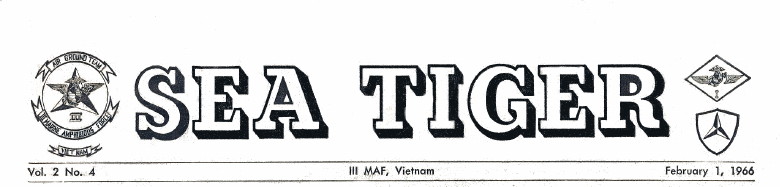 SEA TIGER Vol. 2 No. 4, III MAF, Vietnam, February 1, 1966, page4–4