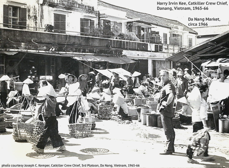 SP5 Harry I. Kee, 220th Aviation Company, downtown Da Nang, circa 1966