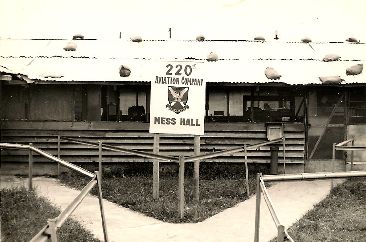 Photos of the 220th Mess Hall and cooks, courtesy of Jesse Morgan