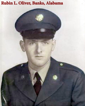 Rubin L. Oliver, Banks, Alabama, 21 year veteran, United States Army