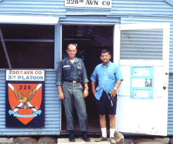 photo, SP5 Wayne Parker, Catkiller Crew Chief, July 1966 to July 1967