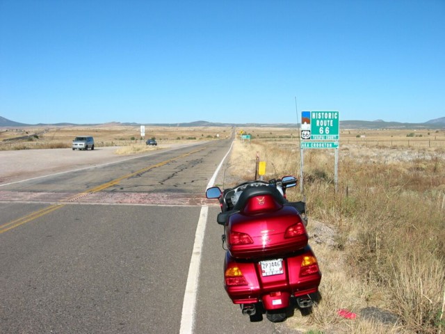 Route 66, just west of Ash Fork, AZ