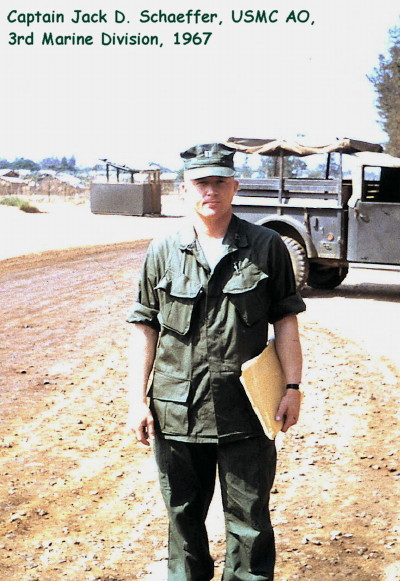 CPT Jack D. Schaeffer, USMC SAO, 3rd MarDiv, 1967