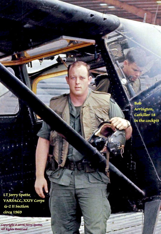 LT Jerry Spette, VARSACC), XXIV Corps G-2 II Section, 1969