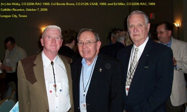Jim Wisby, Bernie Bruns, and Ned Miler