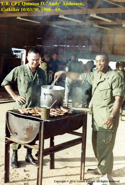 Phu Bai cook-out, circa 1968