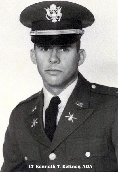 LT Kenneth T. Keltner, after graduation from Artillery OCS and before flight school