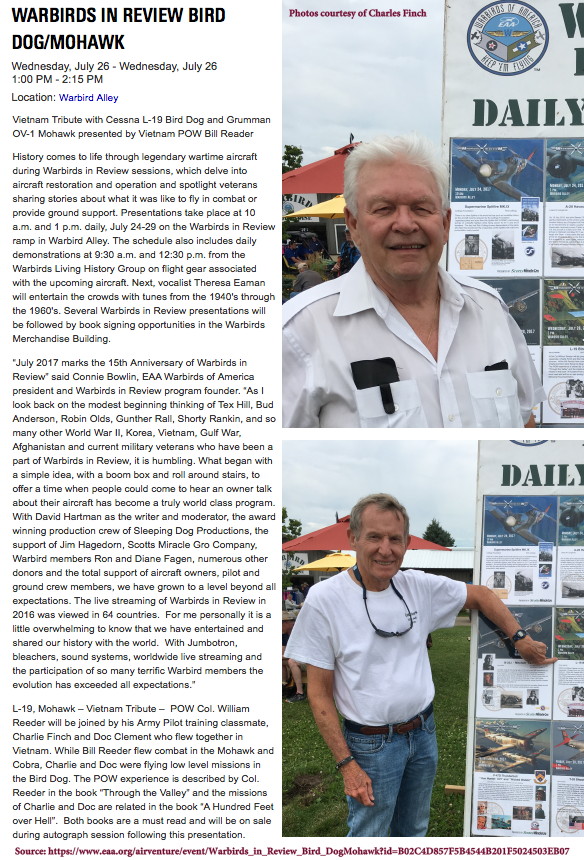 Catkillers Doc Clement and Charles Finch at EAA AirVenture, 2017