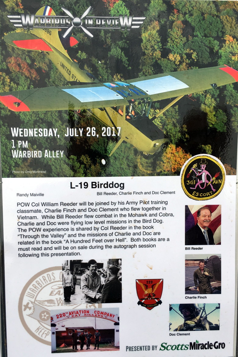 Warbirds in Review flyer, 2017