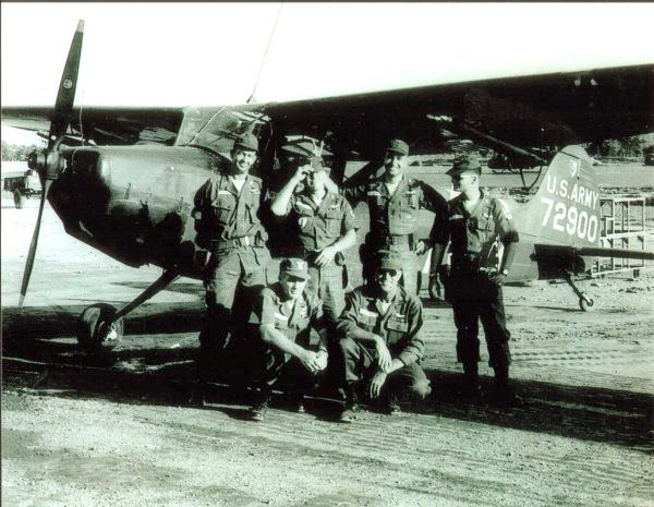 Pilots assigned to support 114th AVN CO (AML), 1964-65