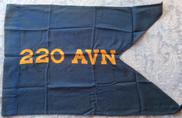 220th Aviation Company original guidon