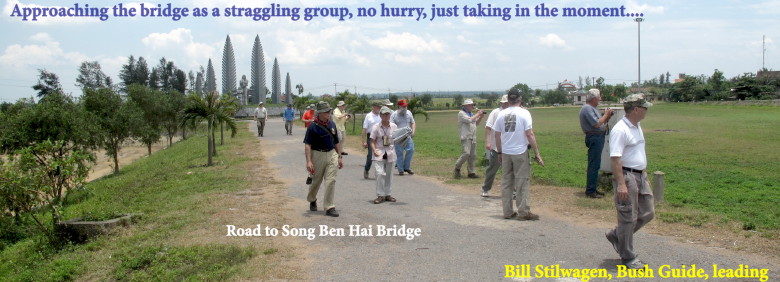 Vietnam Battlefield Tours, visit to Song Ben Hai Bridge, 10 May 2014