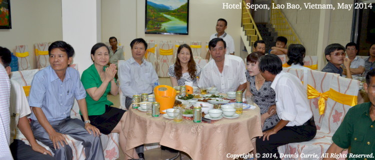 Vietnam Battlefield Tours, Lao Bao hotel scene