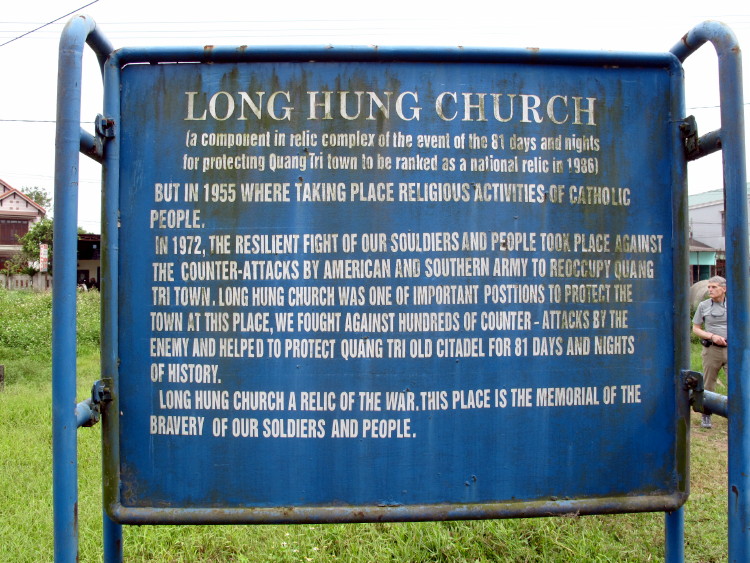 Vietnam Battlefield Tours, Long Hung Church