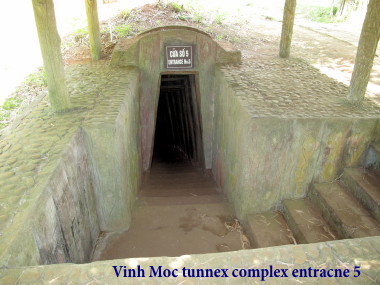 Vietnam Battlefield Tours, Artillery Village of Vinh Moc tunnec complex