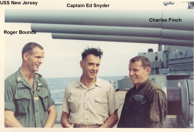 Bounds, CAPT Ed Snyder, Finch, 1968