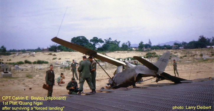 Catkiller Birddog 54652 flown by CPT Calvin Boyles during a test flight