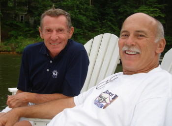 Charles and wife Nancy celebrate his 66th birthday, June 2009