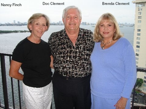 Nancy Finch, Doc Clement, and Brenda Clement