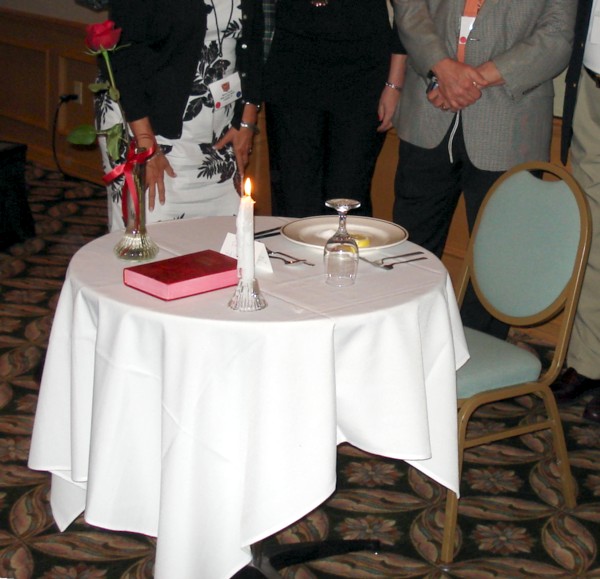 Catkiller reunion 2006 memorial table