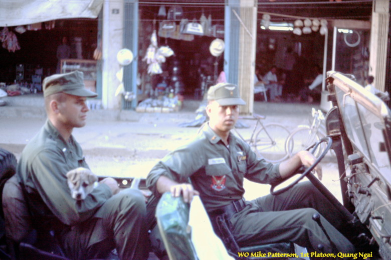 WO Mike Patterson, Quang Ngai