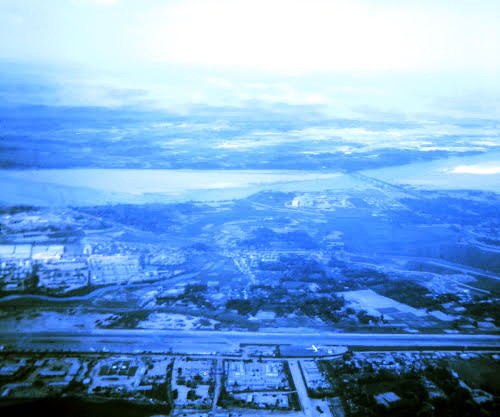 Photo of Quang Ngai Airport, aerial view 1966-72 Photo of Quang Ngai Airport, aerial view 1966-72