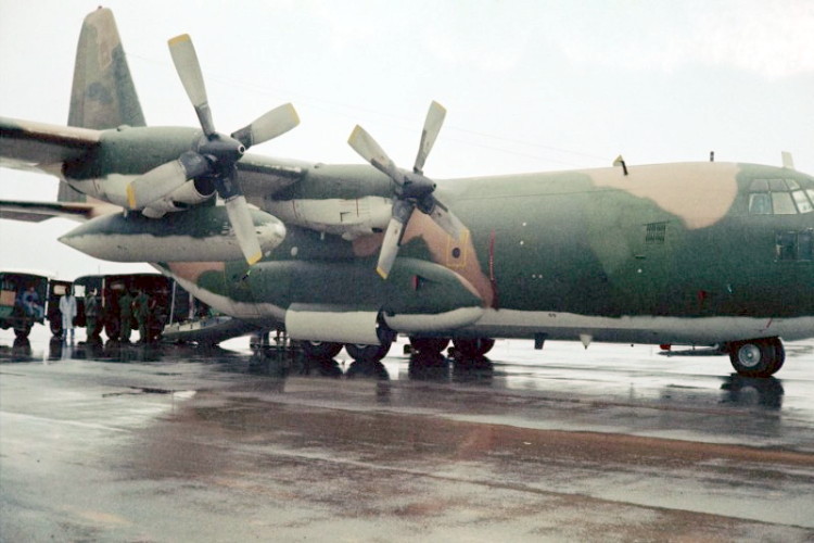 C 130 medivac at Phu Bai