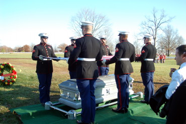 Tank Meehan funeral photo by Thomas