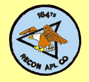 courtesy of Jim Taylor, 184th RAC, Phu Loi, Unit Patch