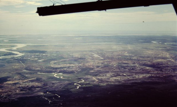 Ray Caryl photo: Dong Ha Combat Base looking East